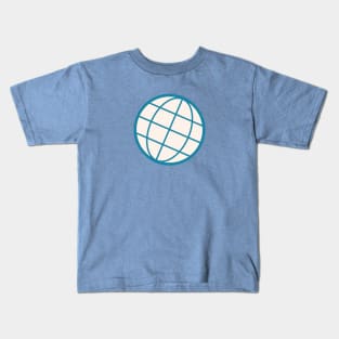 World, Earth, Ikon Kids T-Shirt